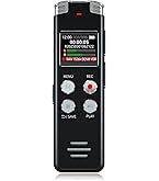 Amazon.com: Voice Recorder 16GB Capacity Voice Activated Recording